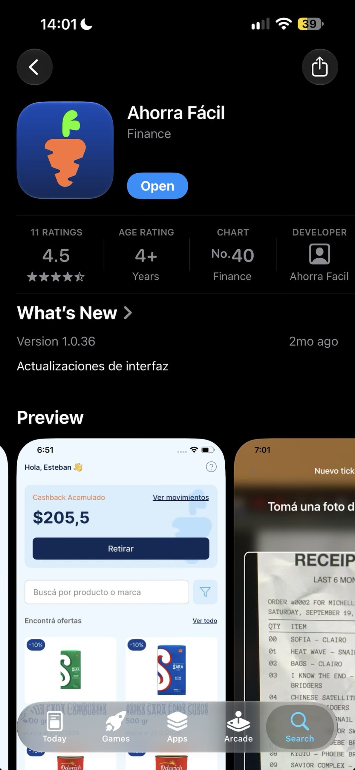 Ahorra Fácil on the App Store